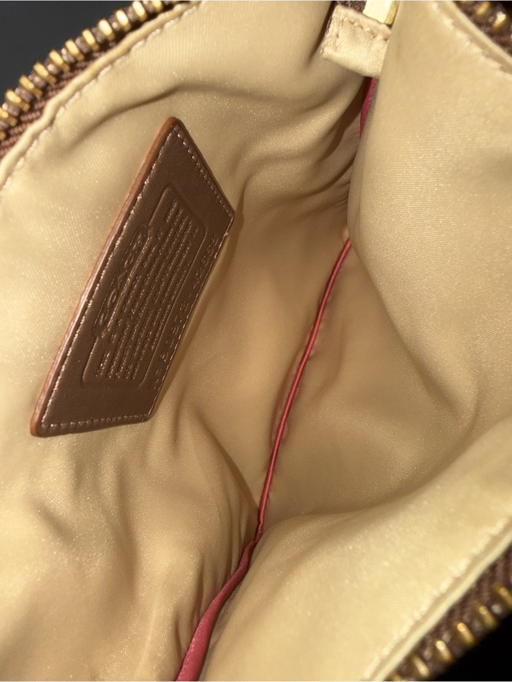 Coach Signature Jacquard Swingpack Crossbody Bag - Picture 3 of 3
